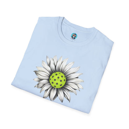 Pickleball Daisy: Unisex Softstyle T-Shirt