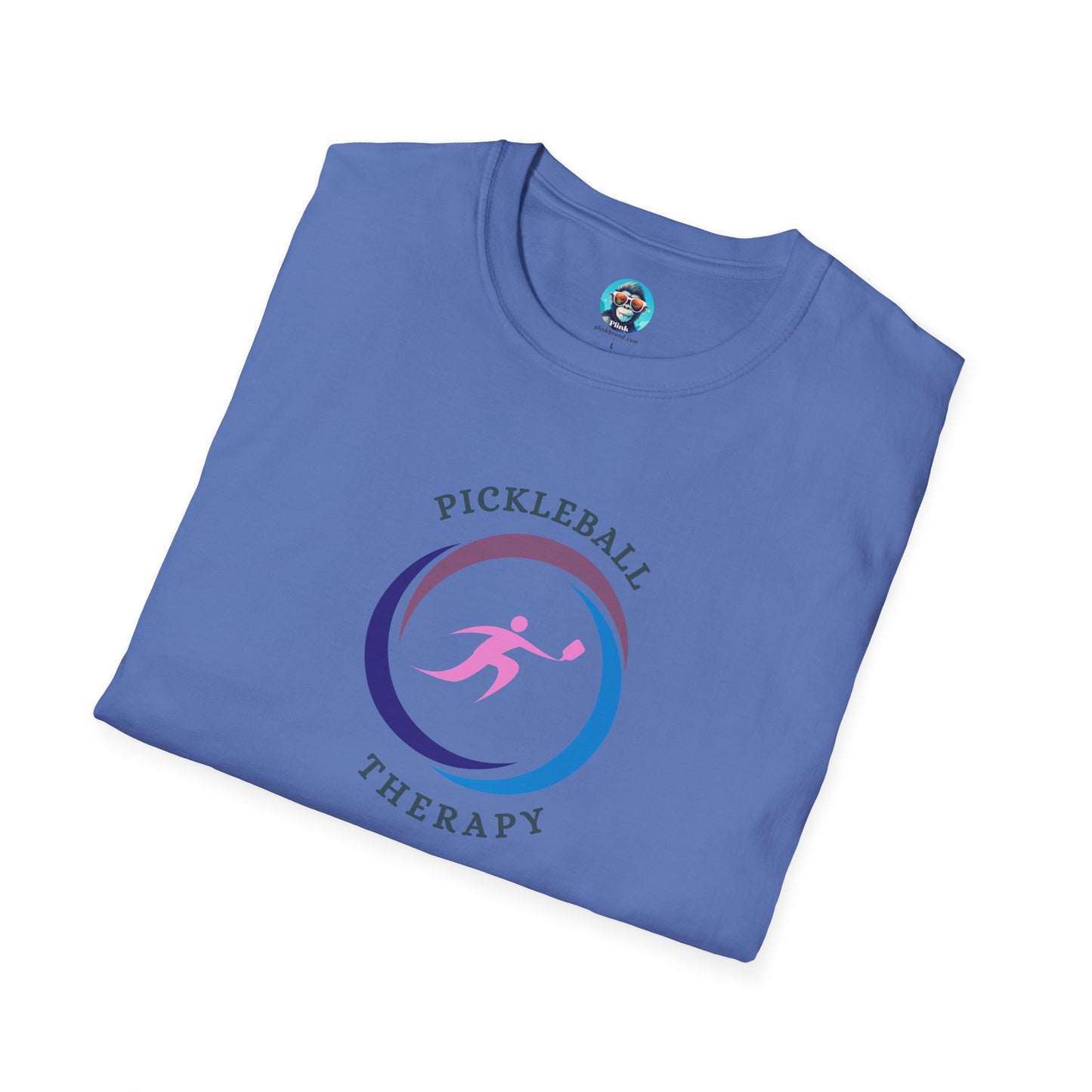 Pickleball Therapy: Unisex Softstyle T-Shirt