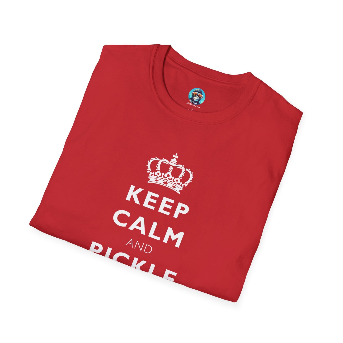 Keep Calm: Pickleball Unisex Softstyle T-Shirt