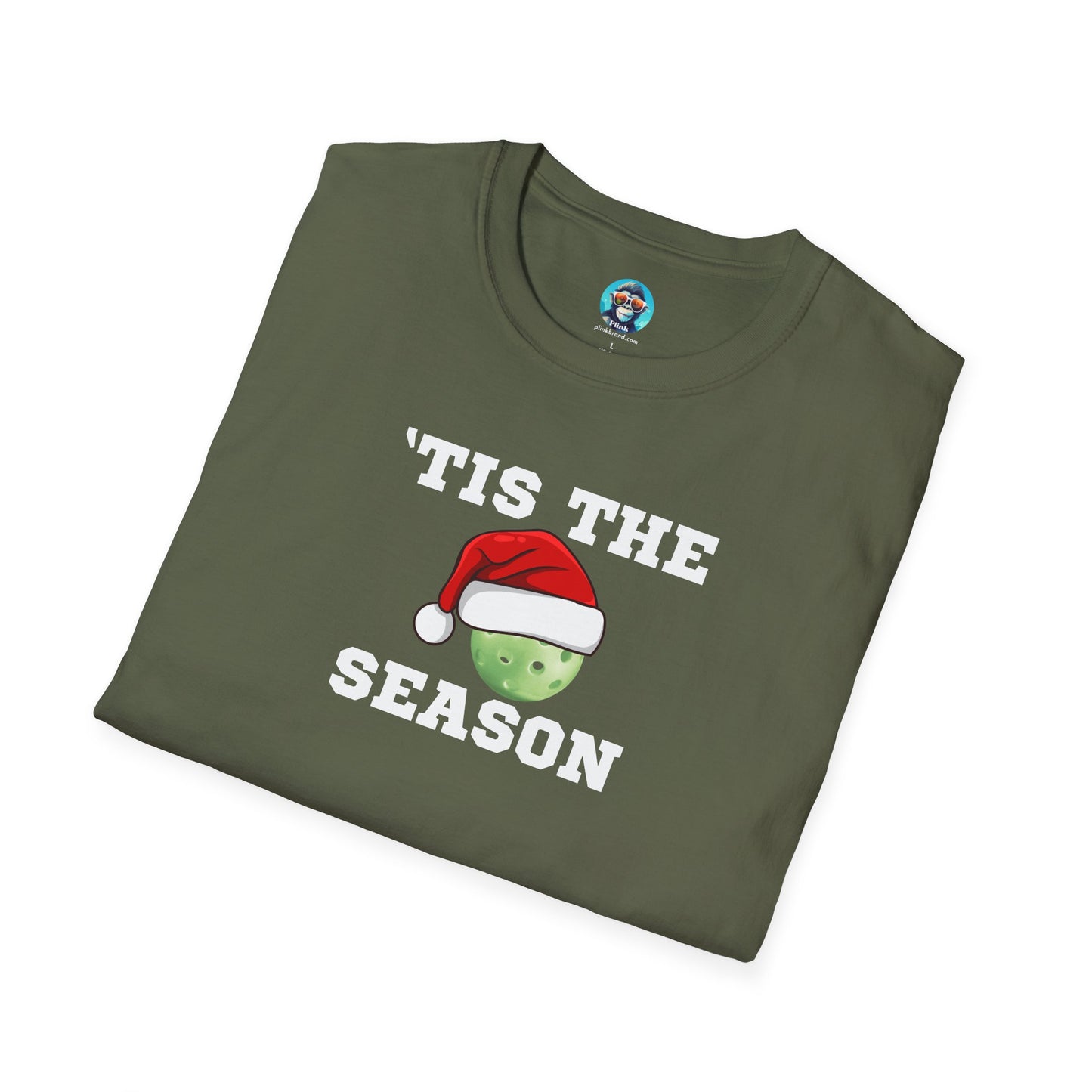 'Tis the Season: Pickleball Unisex Softstyle T-Shirt