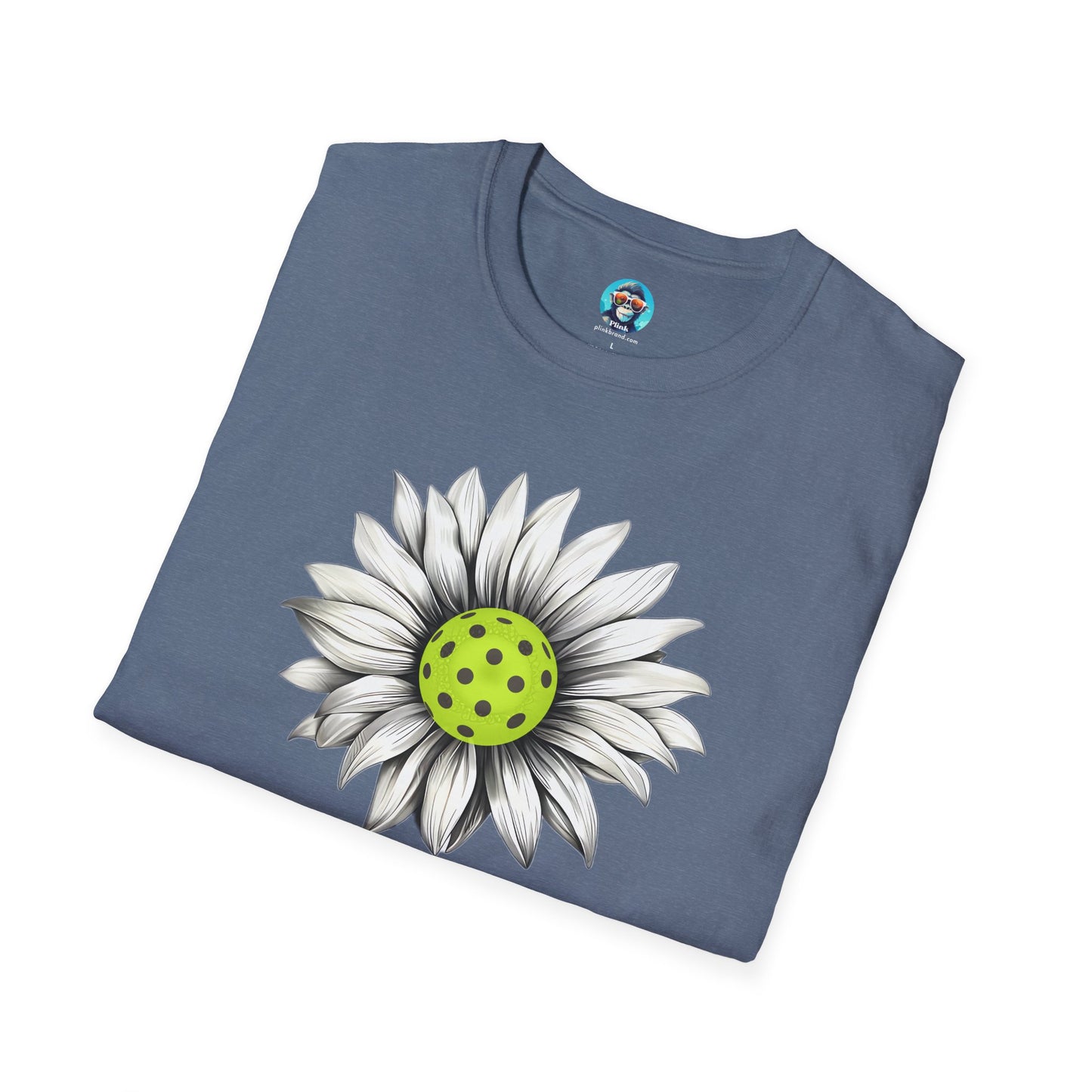 Pickleball Daisy: Unisex Softstyle T-Shirt