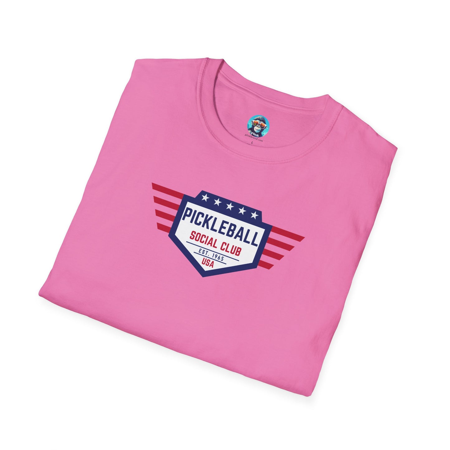 Pickleball Social Club : Unisex Softstyle T-Shirt