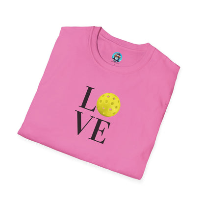 Pickleball Love: Unisex Softstyle T-Shirt