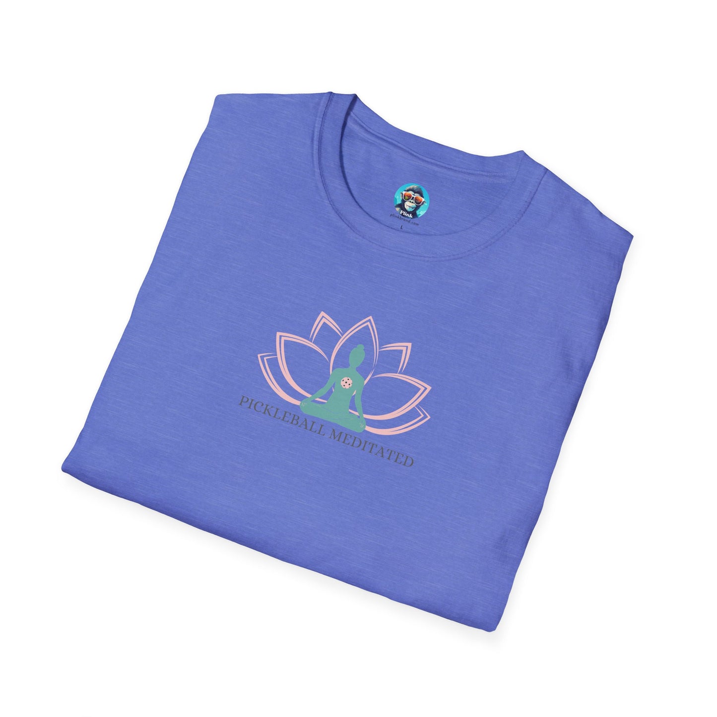 Pickleball Meditated: Unisex Softstyle T-Shirt