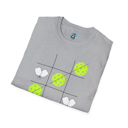 Pickleball Tic Tac Toe: Unisex Softstyle T-Shirt