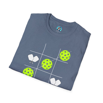 Pickleball Tic Tac Toe: Unisex Softstyle T-Shirt