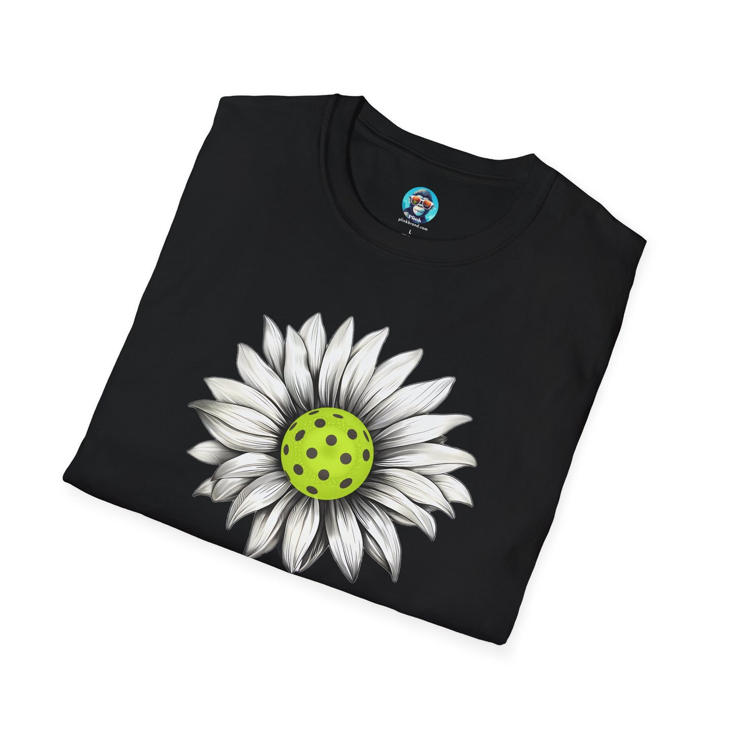 Pickleball Daisy: Unisex Softstyle T-Shirt