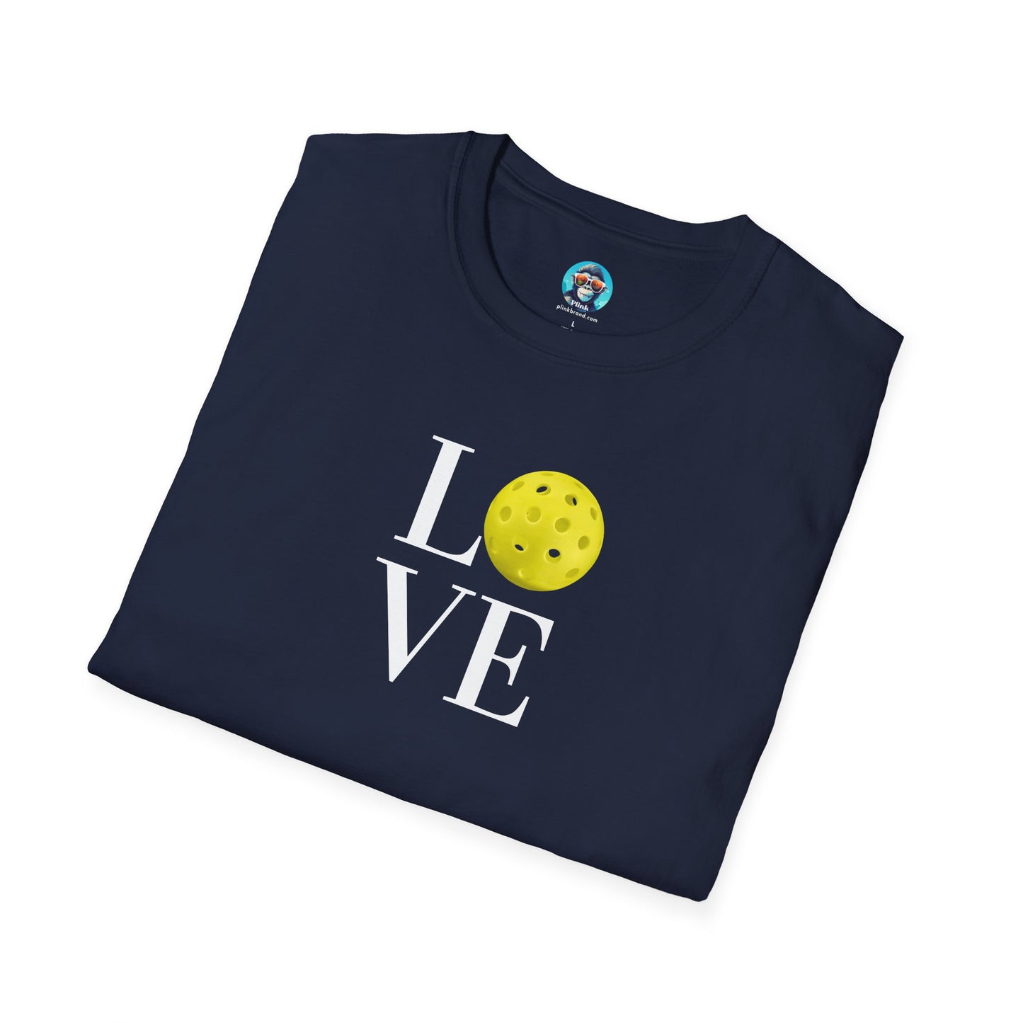 Pickleball Love: Unisex Softstyle T-Shirt