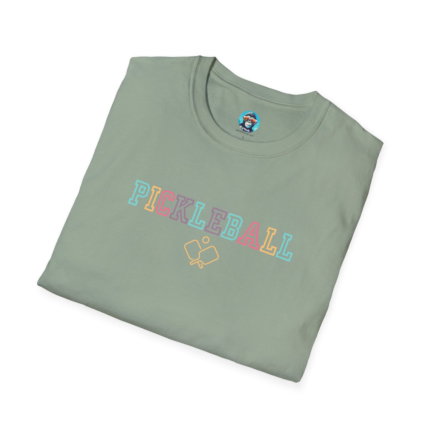 Pickleball Colors: Unisex Softstyle T-Shirt