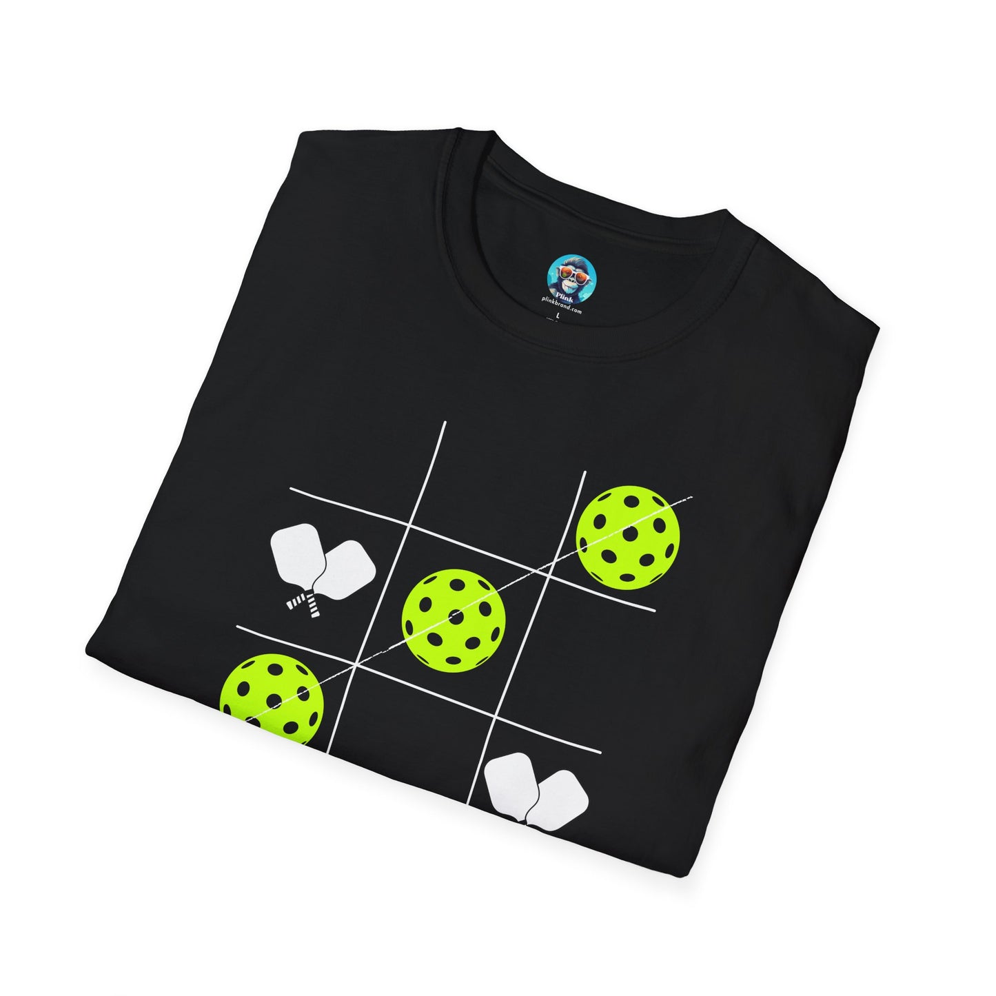 Pickleball Tic Tac Toe: Unisex Softstyle T-Shirt