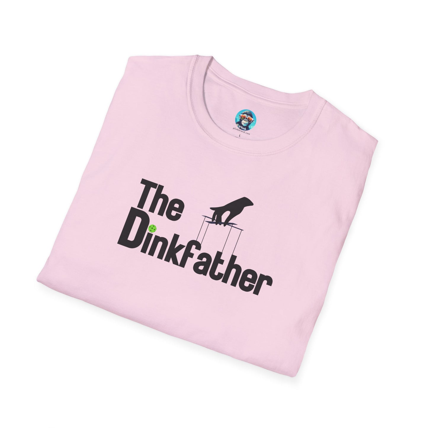 Dink Father: Pickleball Unisex Softstyle T-Shirt