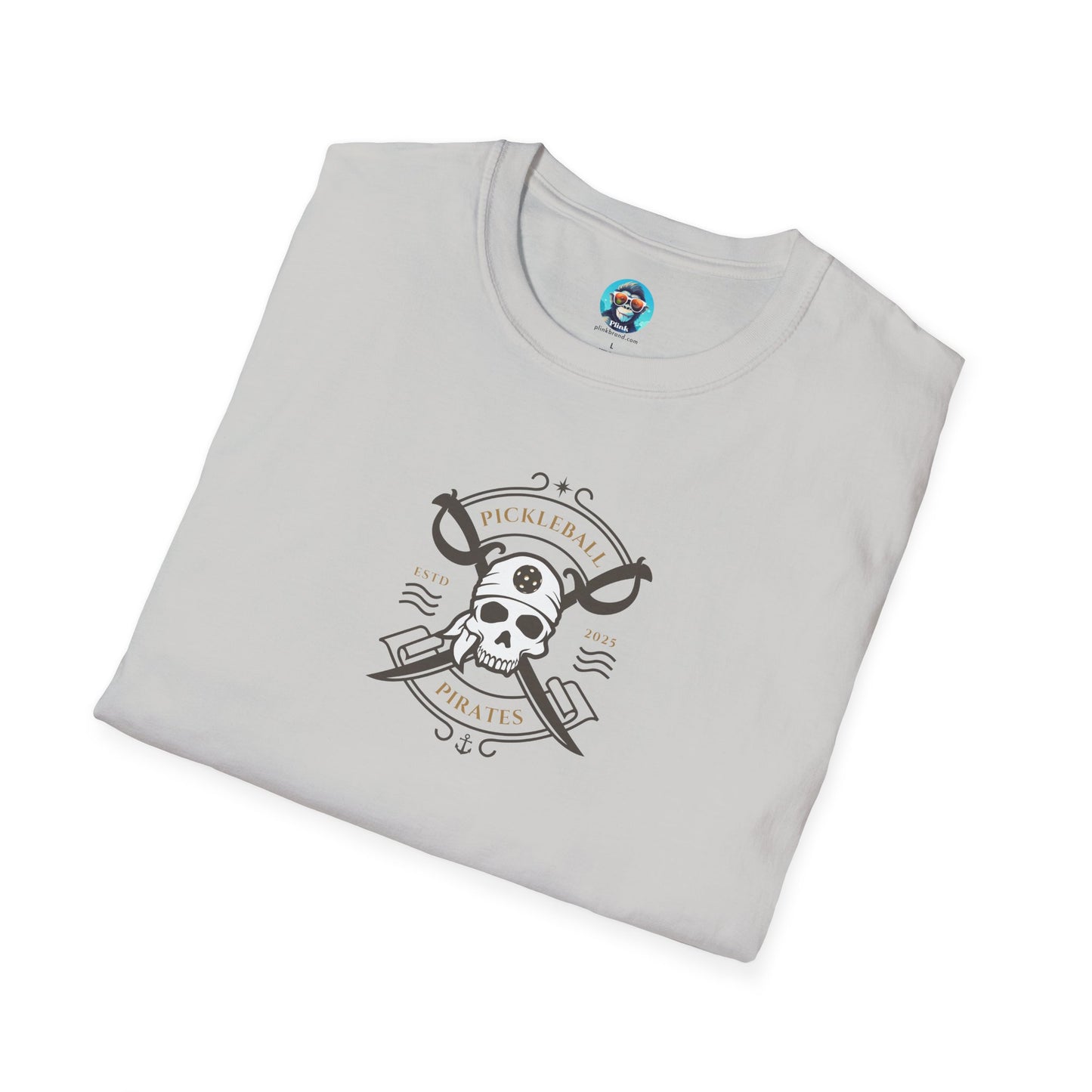 Pickleball Pirates: Unisex Softstyle T-Shirt