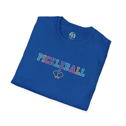 Pickleball Colors: Unisex Softstyle T-Shirt