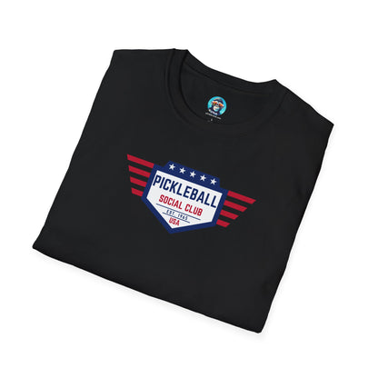 Pickleball Social Club : Unisex Softstyle T-Shirt