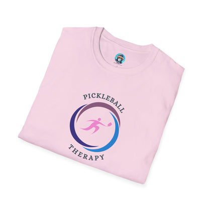 Pickleball Therapy: Unisex Softstyle T-Shirt