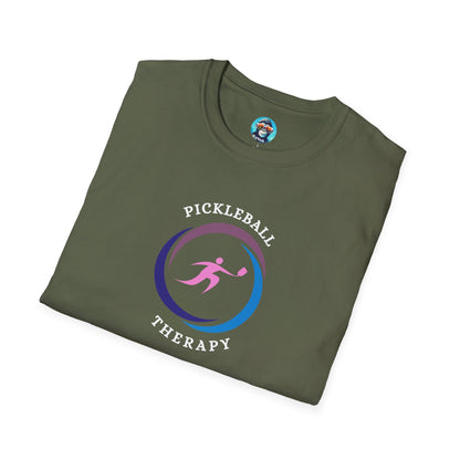 Pickleball Therapy: Unisex Softstyle T-Shirt