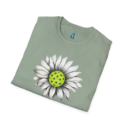 Pickleball Daisy: Unisex Softstyle T-Shirt