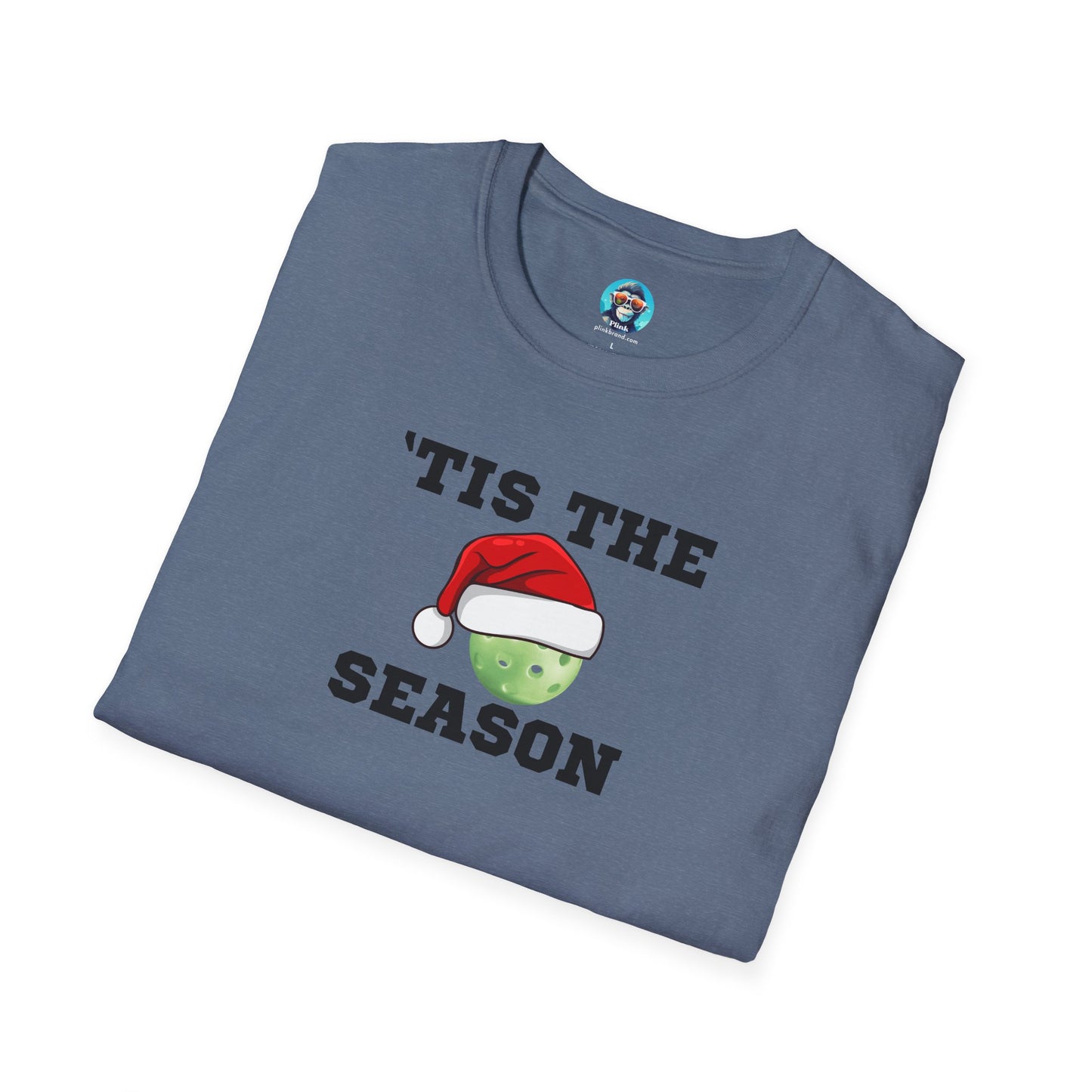 'Tis the Season: Pickleball Unisex Softstyle T-Shirt