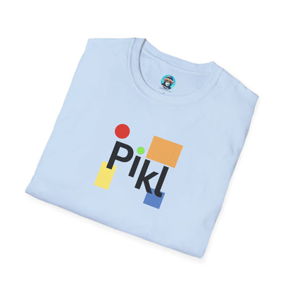 Pikl Shapes: Pickleball Unisex Softstyle T-Shirt