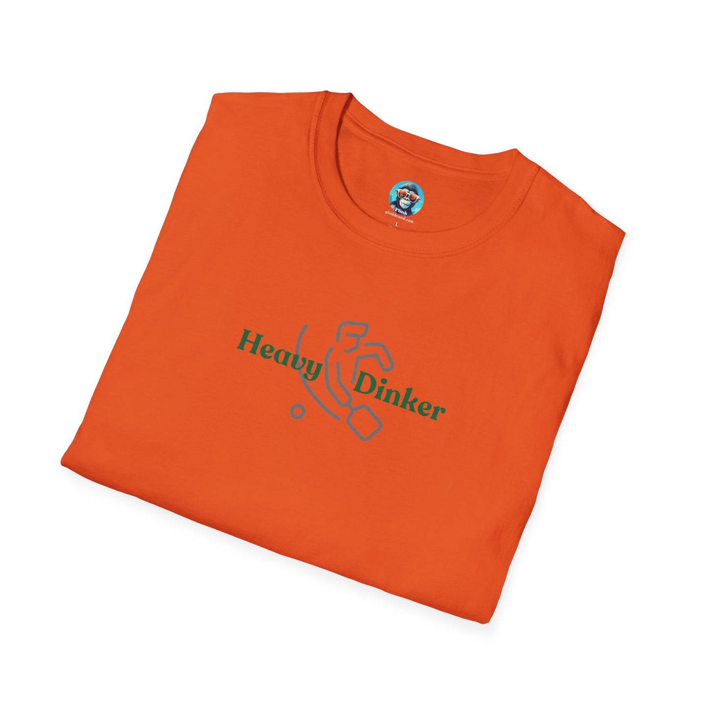 Heavy Dinker: Pickleball Unisex Softstyle T-Shirt