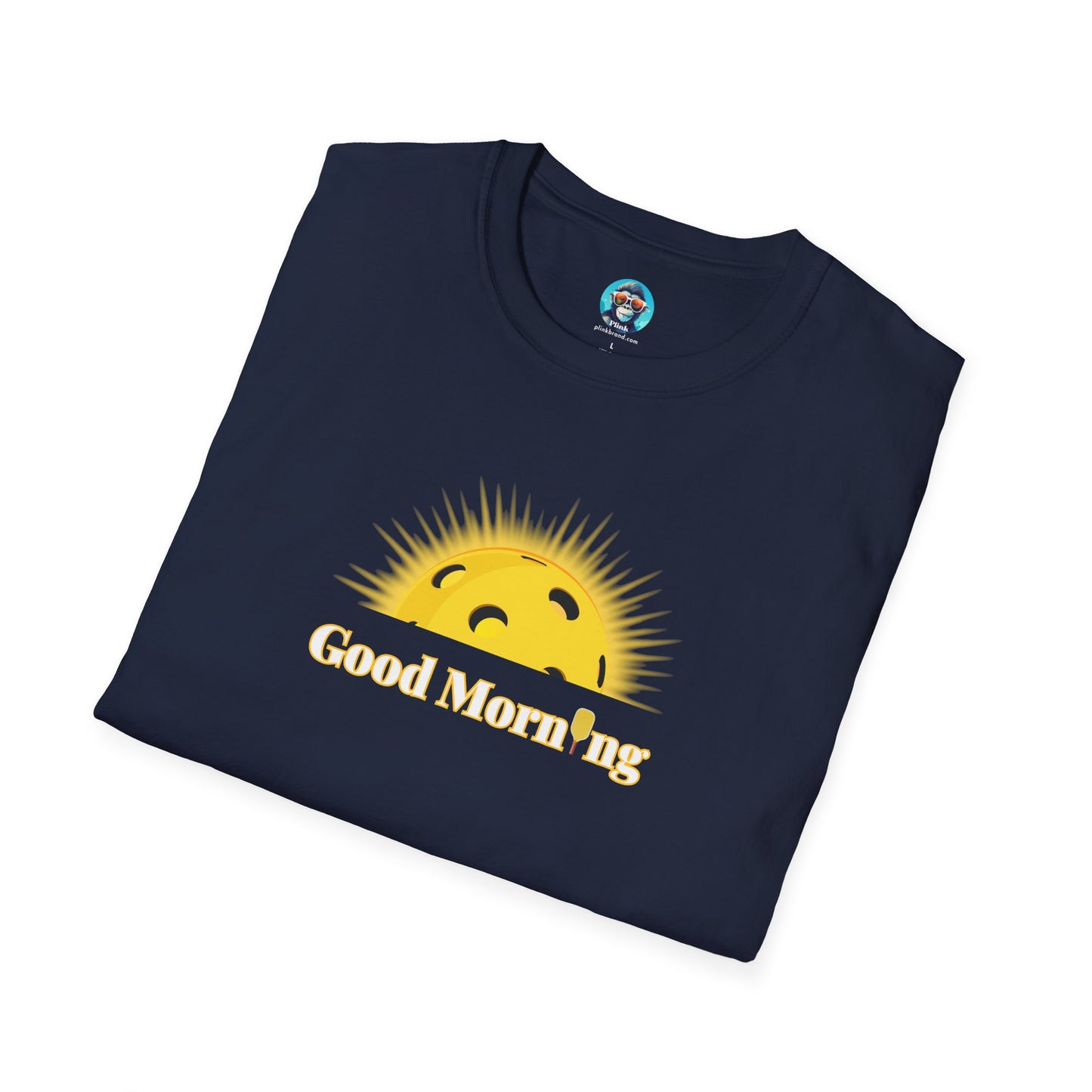 Good Morning Sunshine: Pickleball Unisex Softstyle T-Shirt