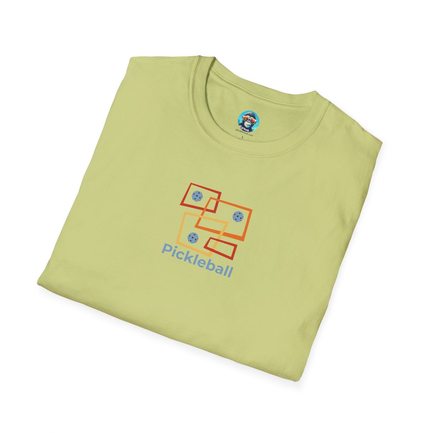 Pickleball Retro Boxes - Unisex Softstyle T-Shirt