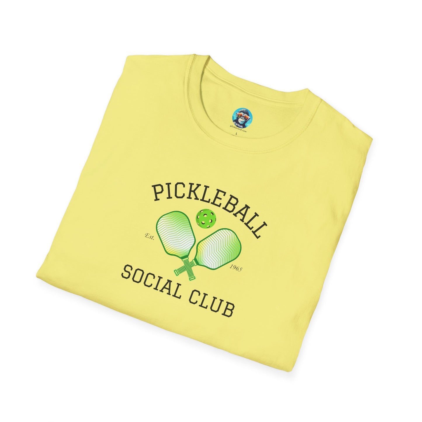 Pickleball Social Club: Unisex Softstyle T-Shirt