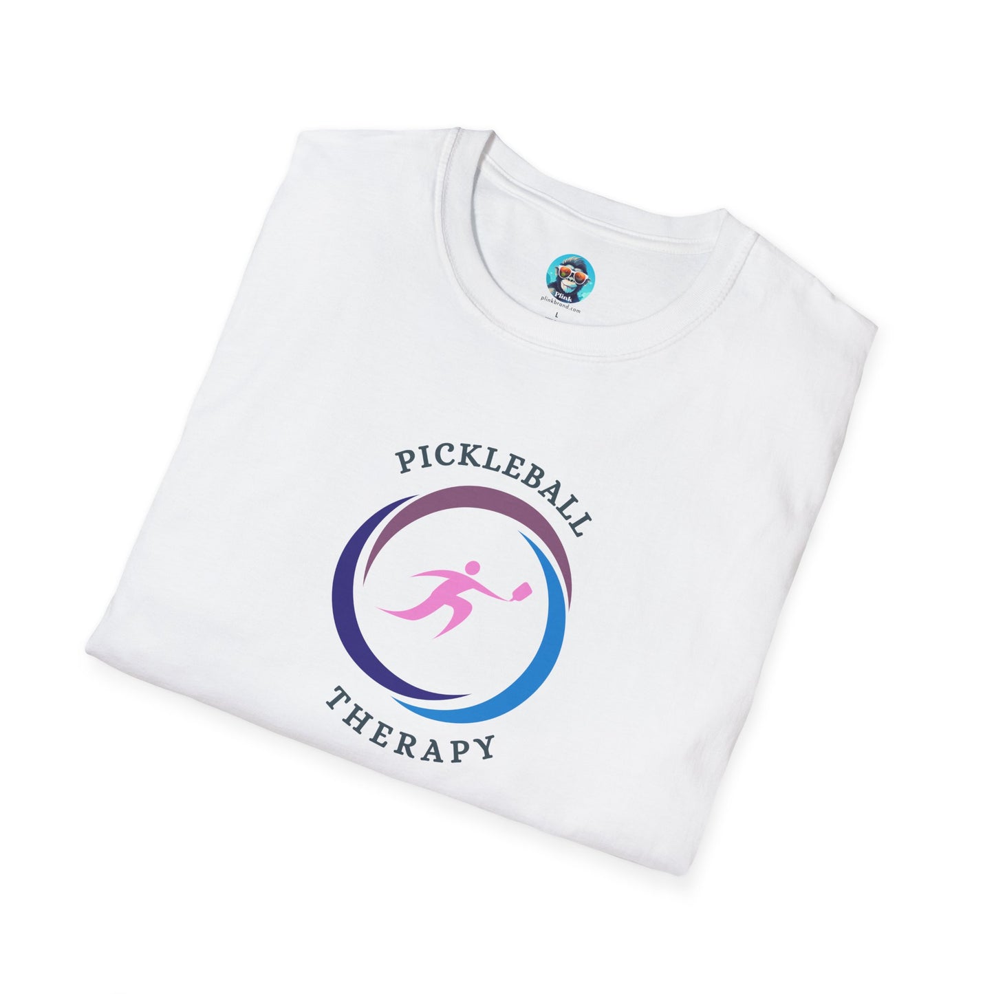 Pickleball Therapy: Unisex Softstyle T-Shirt