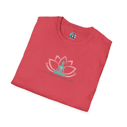 Pickleball Meditated: Unisex Softstyle T-Shirt