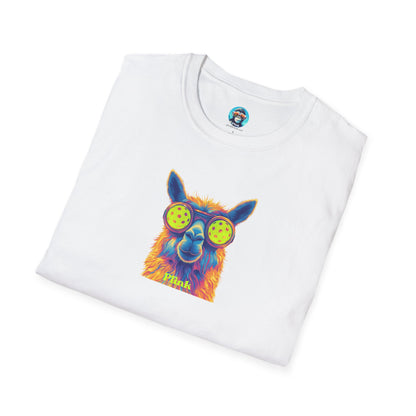 Lama Plink: Pickleball Unisex Softstyle T-Shirt