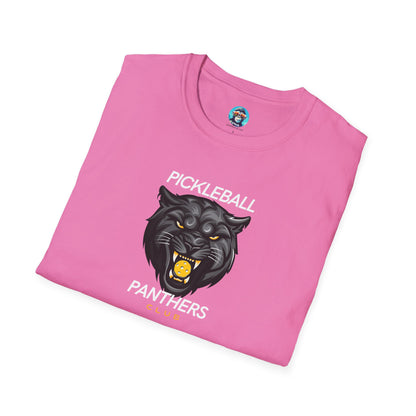 Pickleball Panthers: Unisex Softstyle T-Shirt