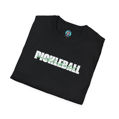 Pickleball Cursive: Unisex Softstyle T-Shirt