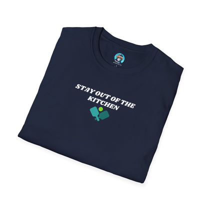 Stay Out Of The Kitchen: Pickleball Unisex Softstyle T-Shirt