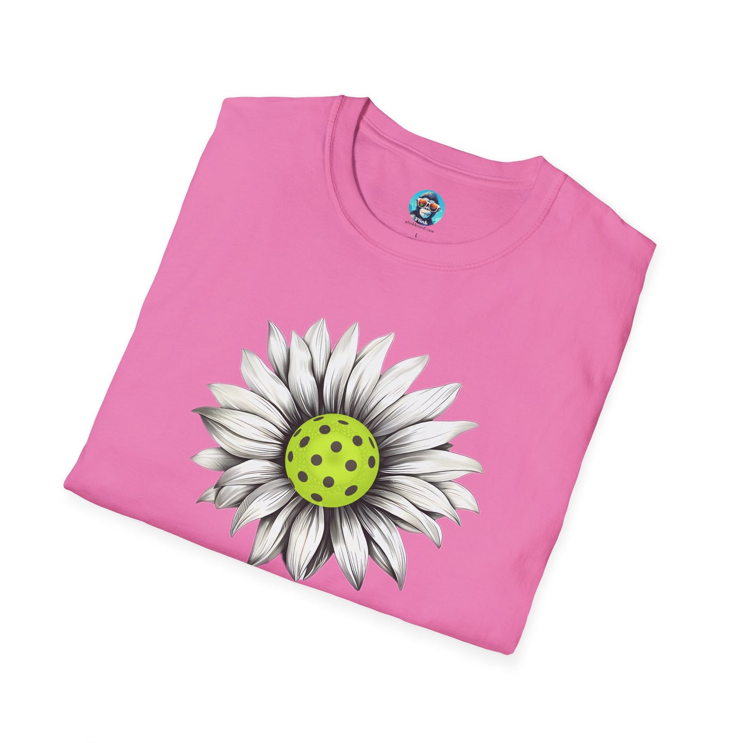 Pickleball Daisy: Unisex Softstyle T-Shirt