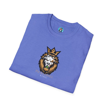 Pickleball Lion King: Unisex Softstyle T-Shirt