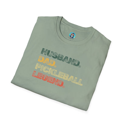 Husband Legend: Pickleball Unisex Softstyle T-Shirt