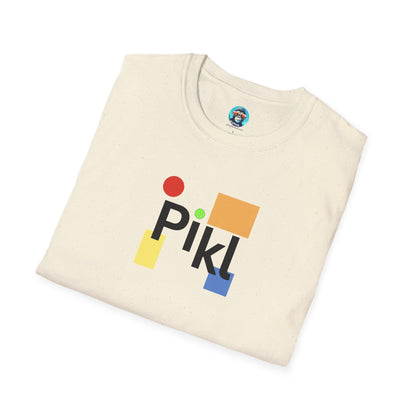 Pikl Shapes: Pickleball Unisex Softstyle T-Shirt