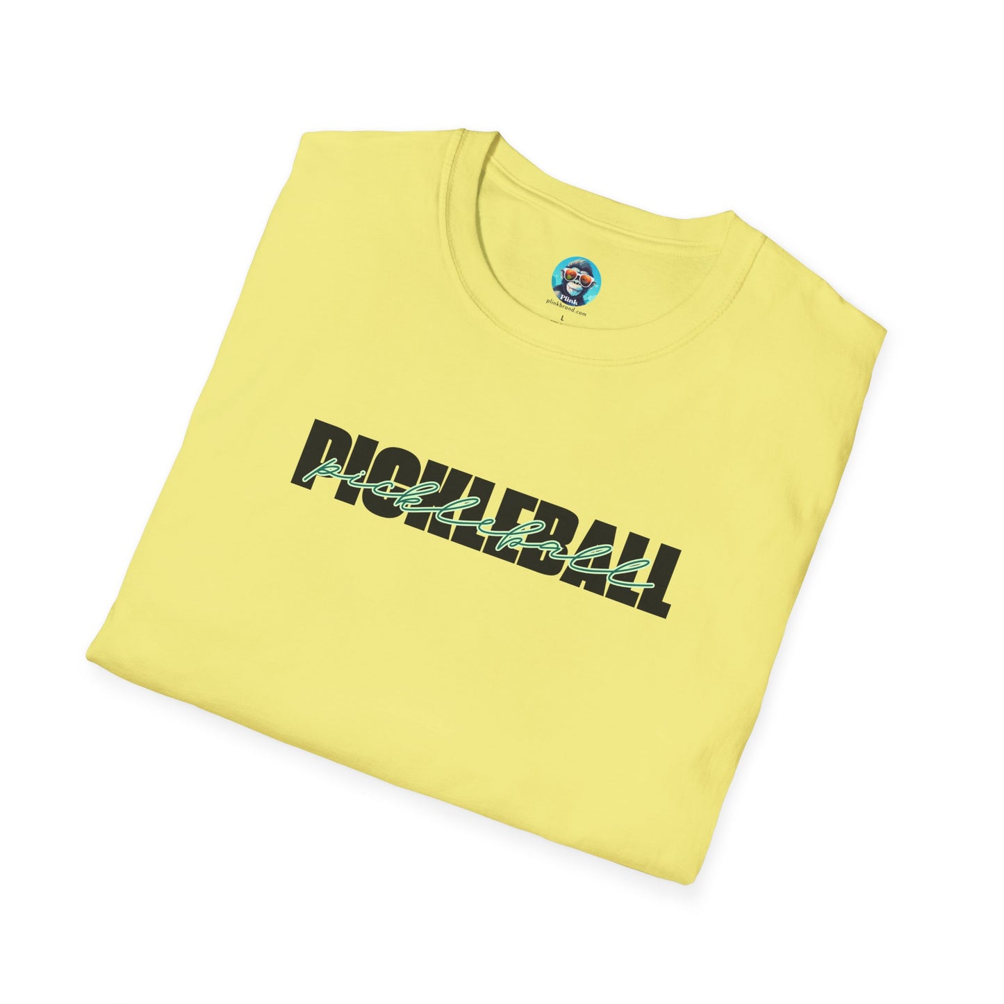 Pickleball Cursive: Unisex Softstyle T-Shirt