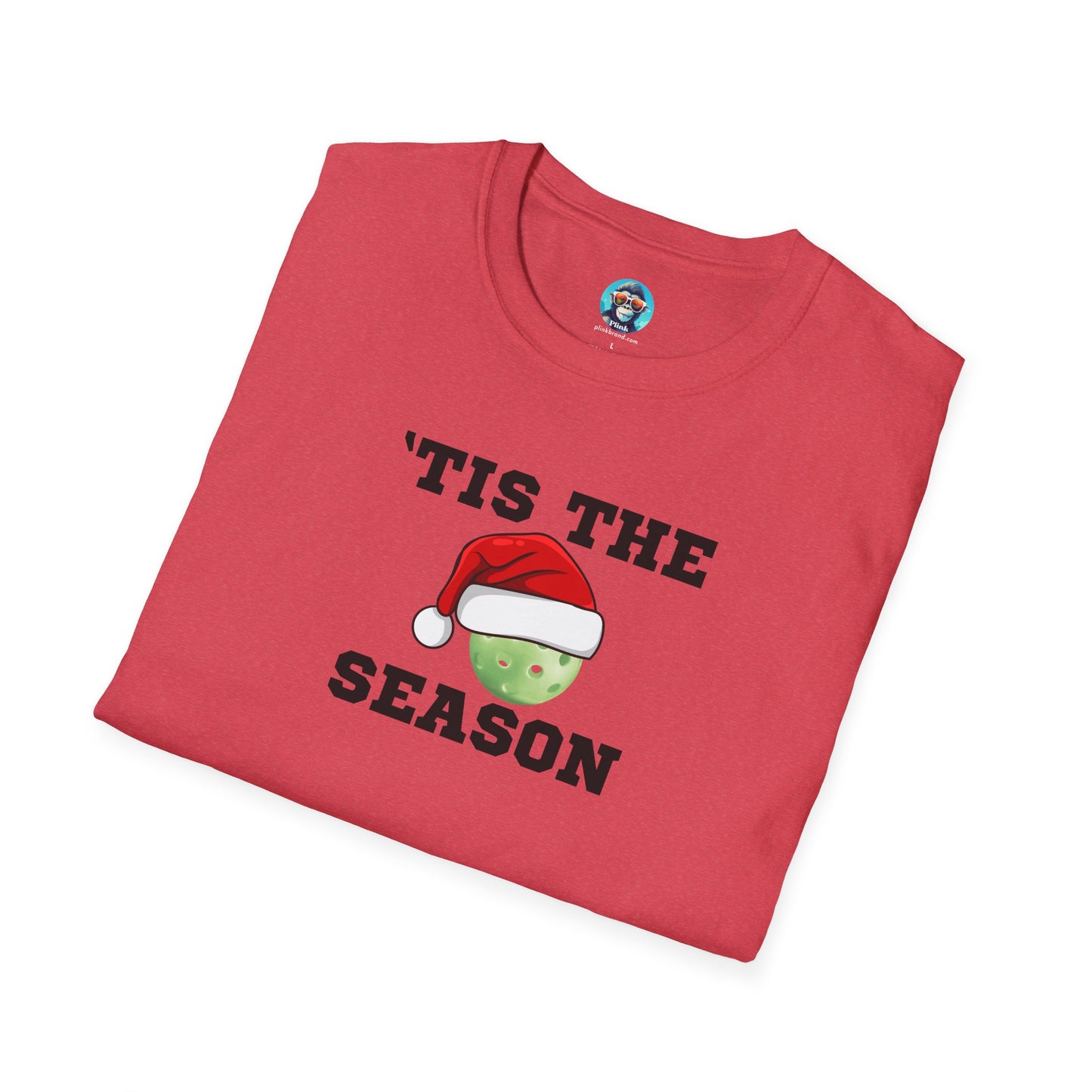 'Tis the Season: Pickleball Unisex Softstyle T-Shirt