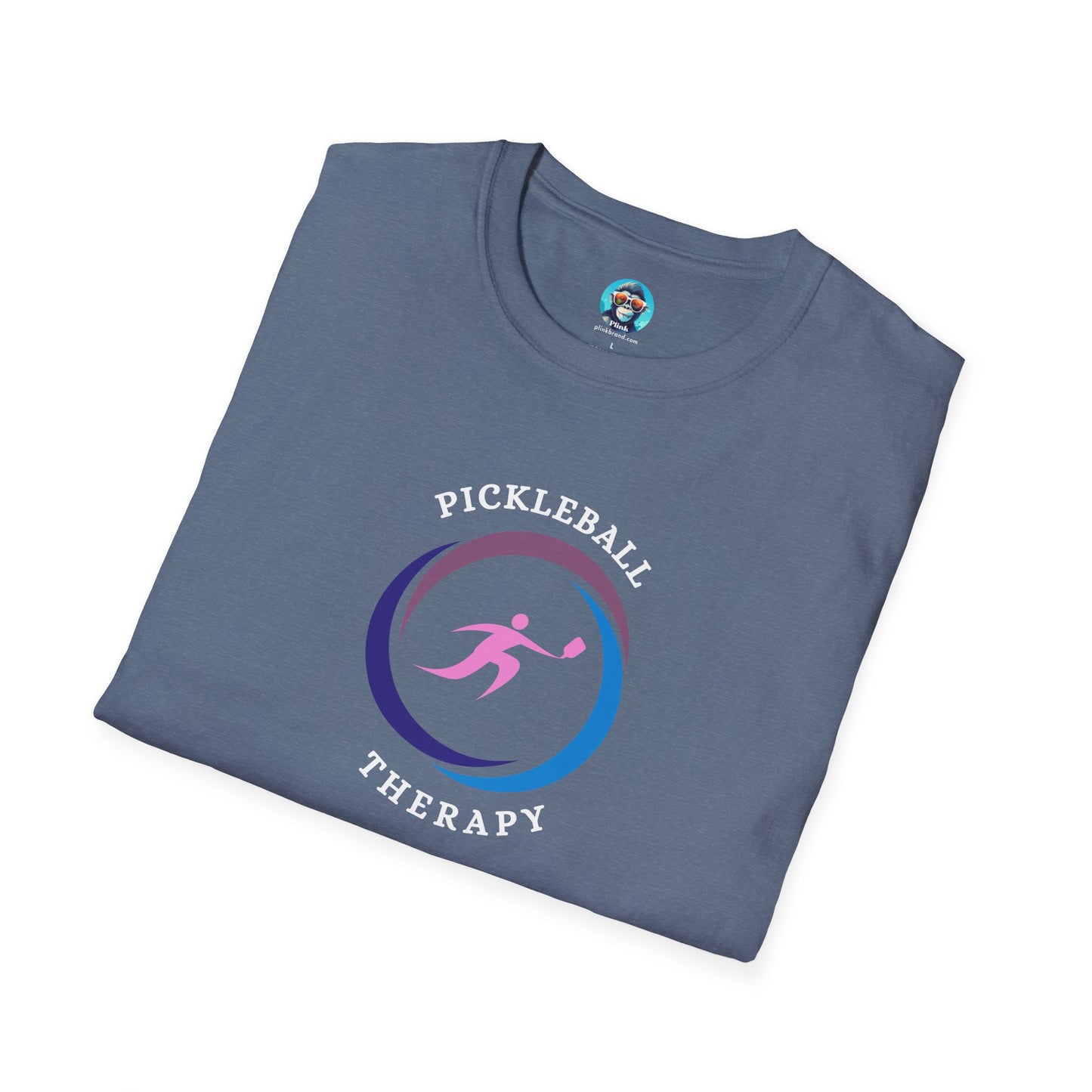 Pickleball Therapy: Unisex Softstyle T-Shirt