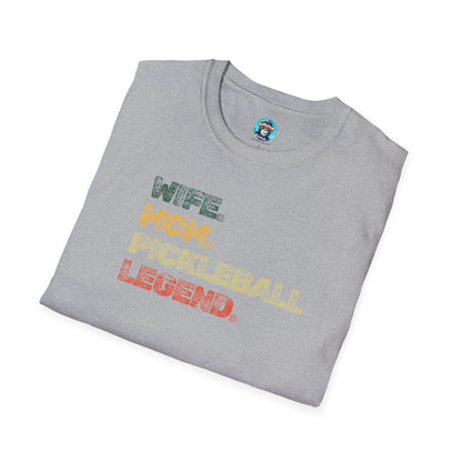 Wife Legend: Pickleball Unisex Softstyle T-Shirt