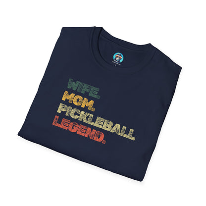 Wife Legend: Pickleball Unisex Softstyle T-Shirt