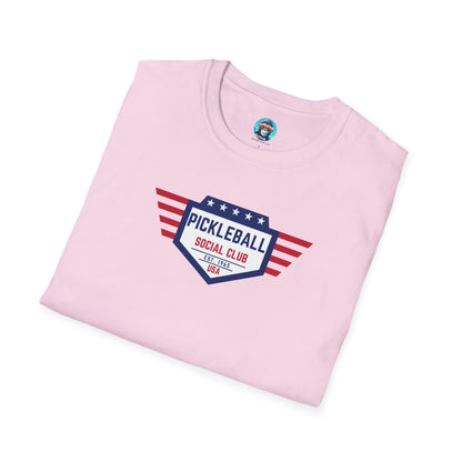 Pickleball Social Club : Unisex Softstyle T-Shirt