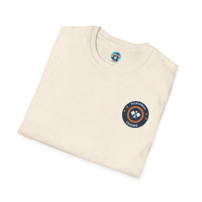 Pickleball Legend Emblem: Unisex Softstyle T-Shirt