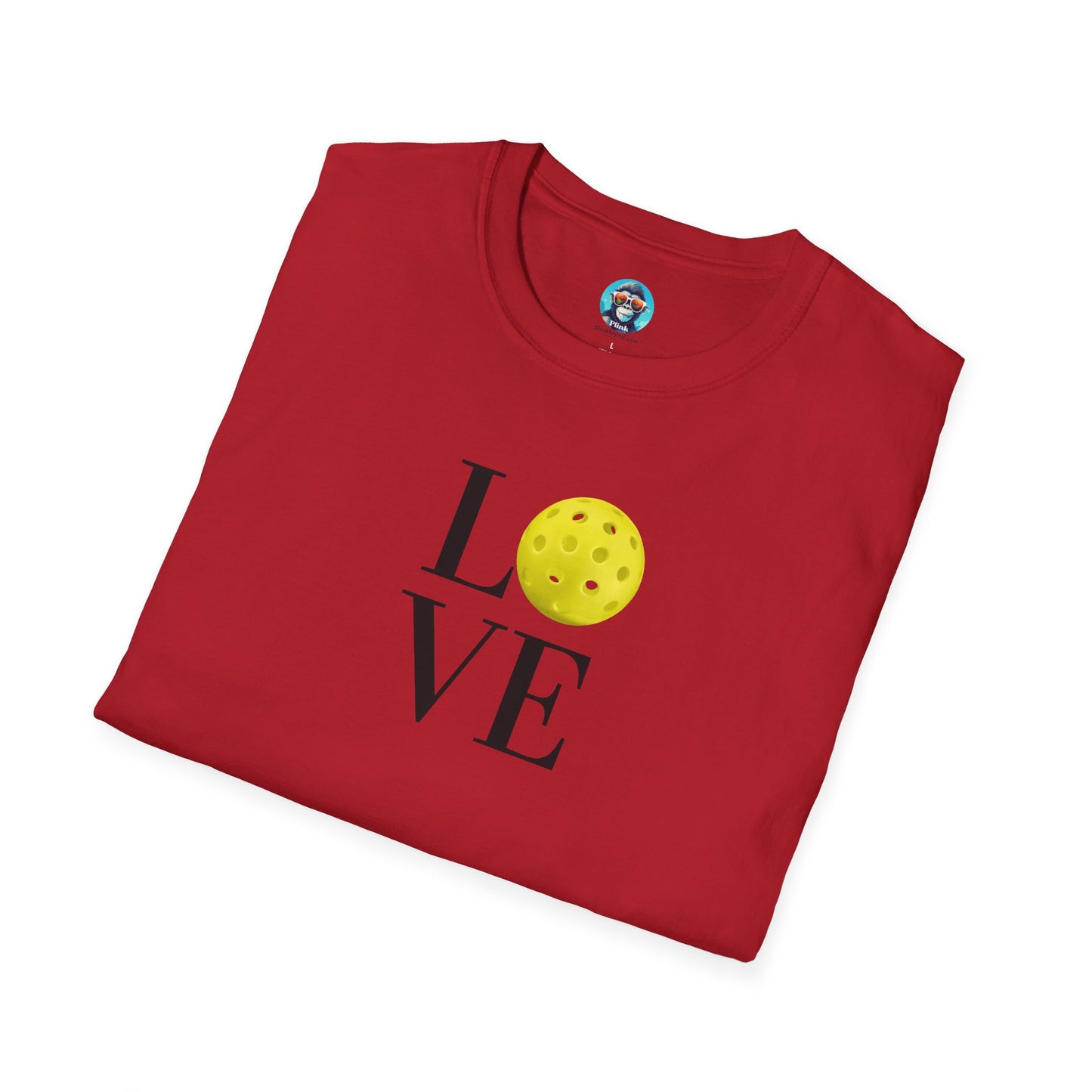 Pickleball Love: Unisex Softstyle T-Shirt