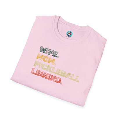 Wife Legend: Pickleball Unisex Softstyle T-Shirt