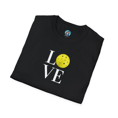 Pickleball Love: Unisex Softstyle T-Shirt