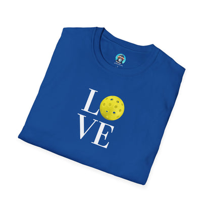 Pickleball Love: Unisex Softstyle T-Shirt