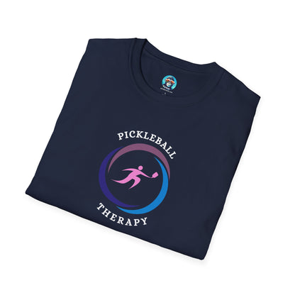 Pickleball Therapy: Unisex Softstyle T-Shirt