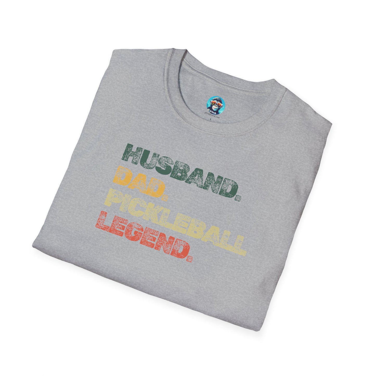 Husband Legend: Pickleball Unisex Softstyle T-Shirt